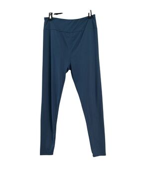 Lularoe Blue Solid TC Leggings Size 12-18